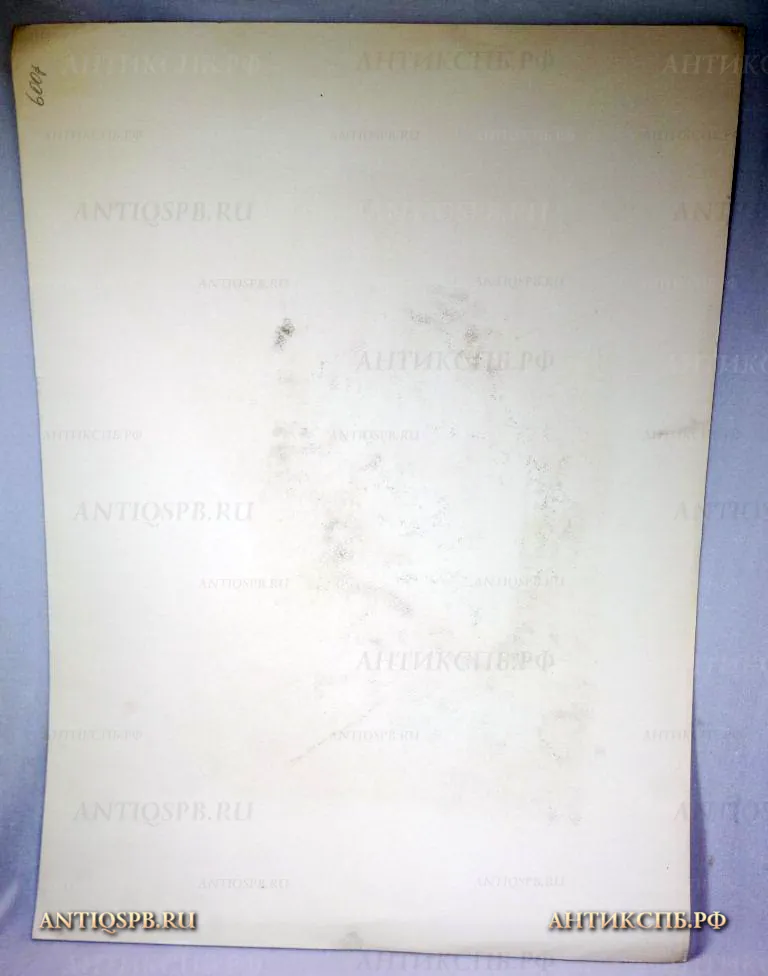 Литография "В армейском штабе". №19487.8